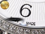 RENDEZ-VOUS NIGHT & DAY SS APSF 1:1 BEST EDITION WHITETEXTURED DIAL DIAMONDS BEZEL ON SS BRACELET A898 - Görsel 14
