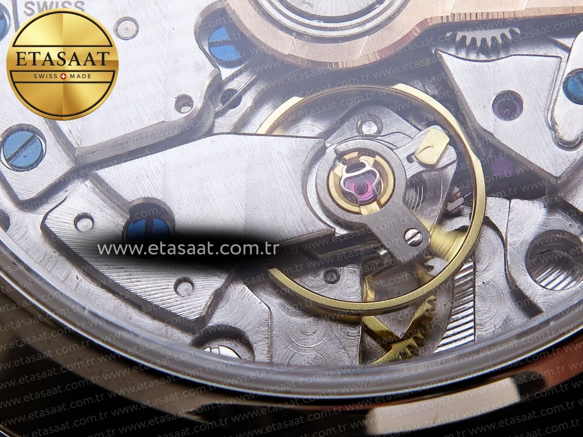 Jaeger Lecoultre RENDEZ-VOUS NIGHT & DAY WHITE TEXTURED DIAL DIAMONDS BEZEL ON SS A898 - Görsel 19