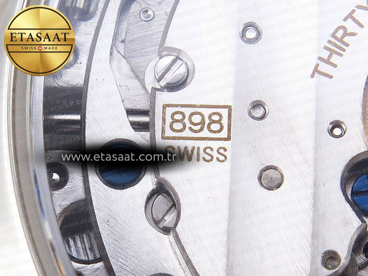 Jaeger Lecoultre RENDEZ-VOUS NIGHT & DAY WHITE TEXTURED DIAL DIAMONDS BEZEL ON SS A898 - Görsel 20