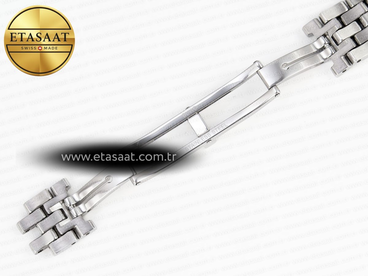 Jaeger Lecoultre RENDEZ-VOUS NIGHT & DAY WHITE TEXTURED DIAL DIAMONDS BEZEL ON SS A898 - Görsel 23