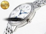 RENDEZ-VOUS NIGHT & DAY SS APSF 1:1 BEST EDITION WHITETEXTURED DIAL DIAMONDS BEZEL ON SS BRACELET A898 - Görsel 8