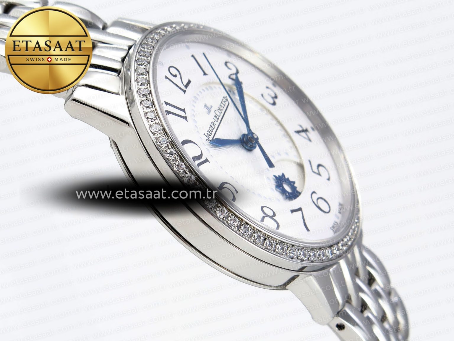 RENDEZ-VOUS NIGHT & DAY SS APSF 1:1 BEST EDITION WHITETEXTURED DIAL DIAMONDS BEZEL ON SS BRACELET A898 - Görsel 9