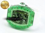 Richard Mille RM026 GREEN PANDA SKELETON DIAL ON RUBBER STRAP - Görsel 5