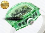 Richard Mille RM026 GREEN PANDA SKELETON DIAL ON RUBBER STRAP - Görsel 8