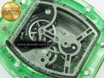 Richard Mille RM026 PANDA SKELETON DIAL ON TRANSLUCENT RUBBER - Görsel 18