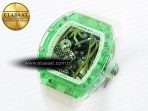 Richard Mille RM026 PANDA SKELETON DIAL ON TRANSLUCENT RUBBER - Görsel 2