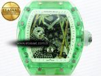 Richard Mille RM026 PANDA SKELETON DIAL ON TRANSLUCENT RUBBER - Görsel 4