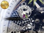 Richard Mille RM026 BEST EDITION PANDA SKELETON DIAL ON RUBBER - Görsel 12