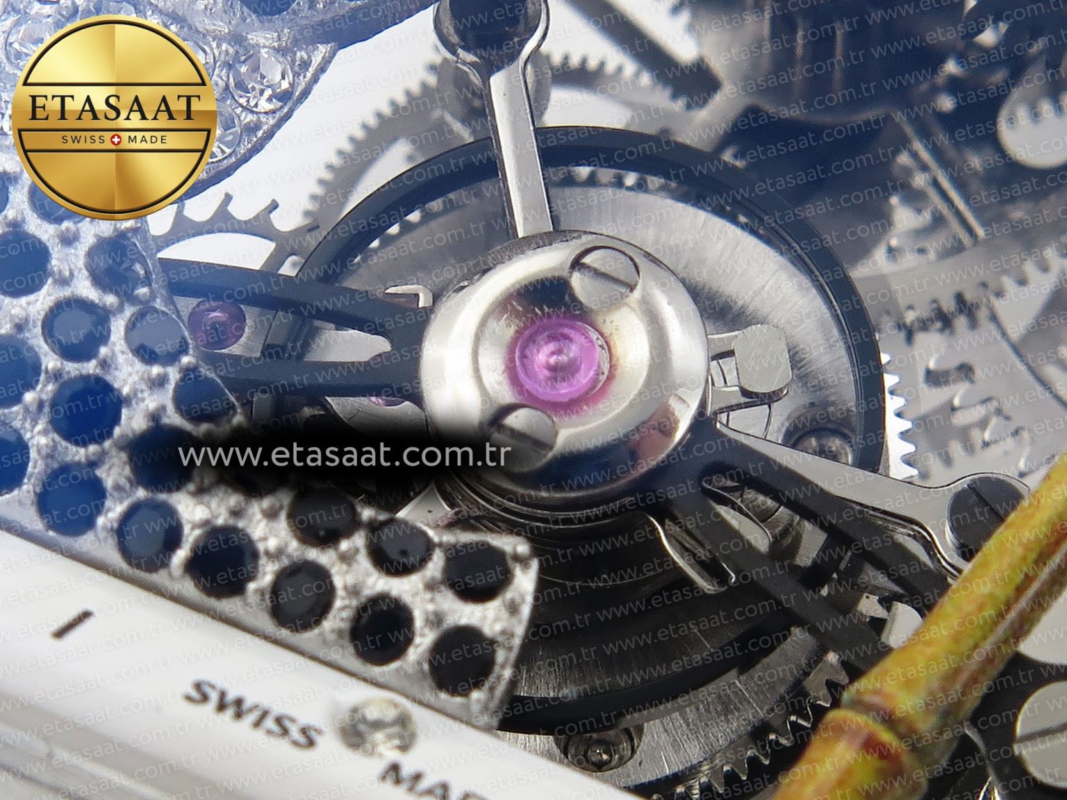 Richard Mille RM026 BEST EDITION PANDA SKELETON DIAL ON RUBBER - Görsel 13