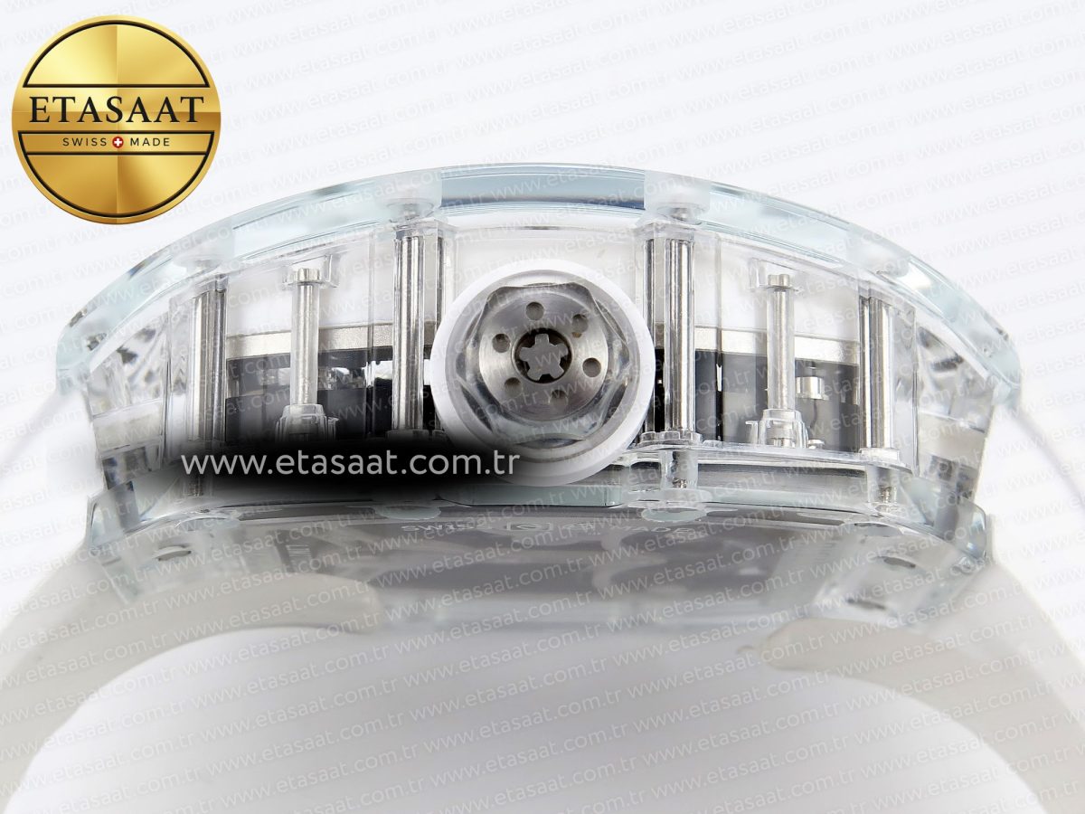 Richard Mille RM026 BEST EDITION PANDA SKELETON DIAL ON RUBBER - Görsel 14