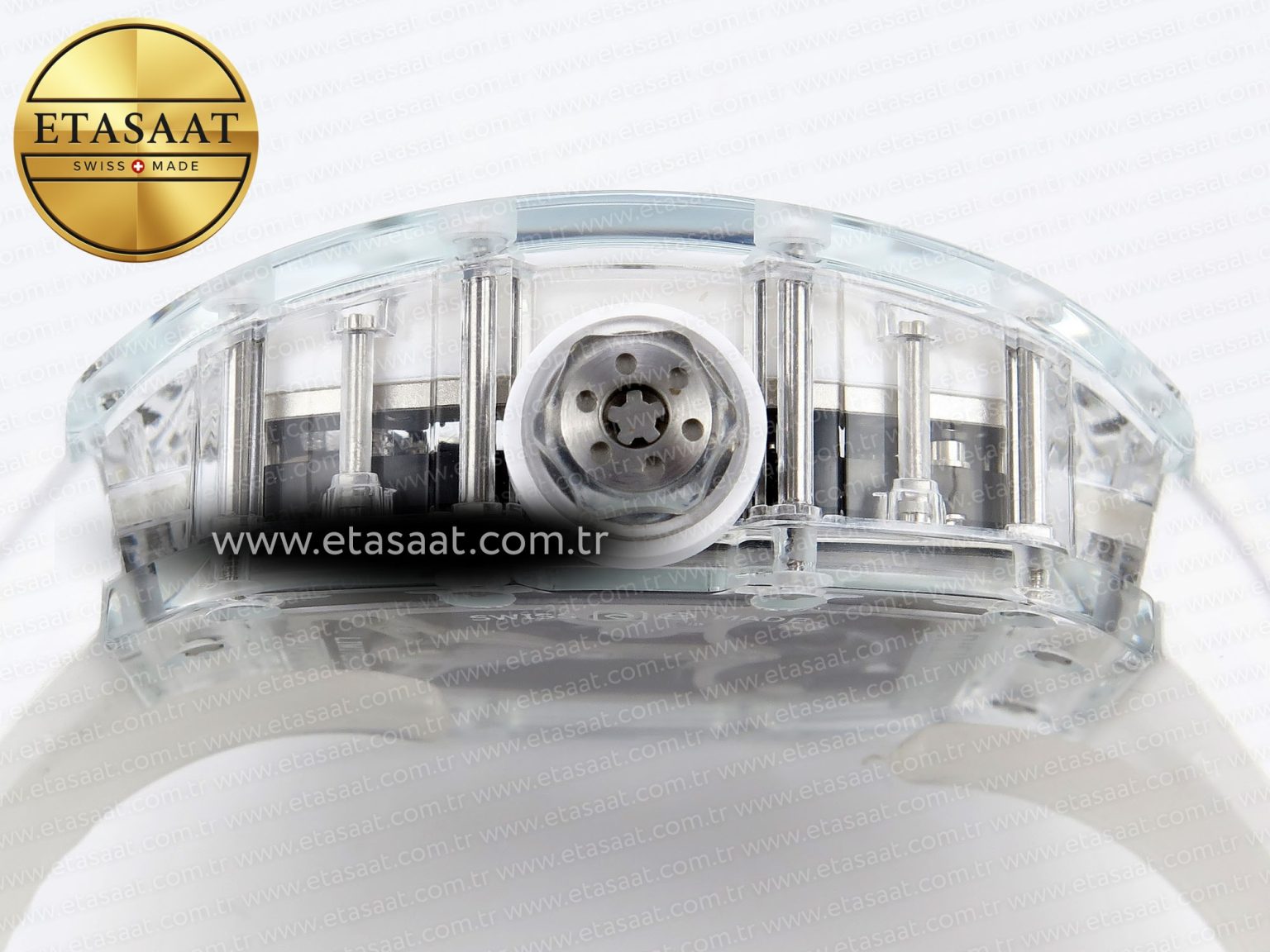 Richard Mille RM026 BEST EDITION PANDA SKELETON DIAL ON RUBBER - Görsel 14