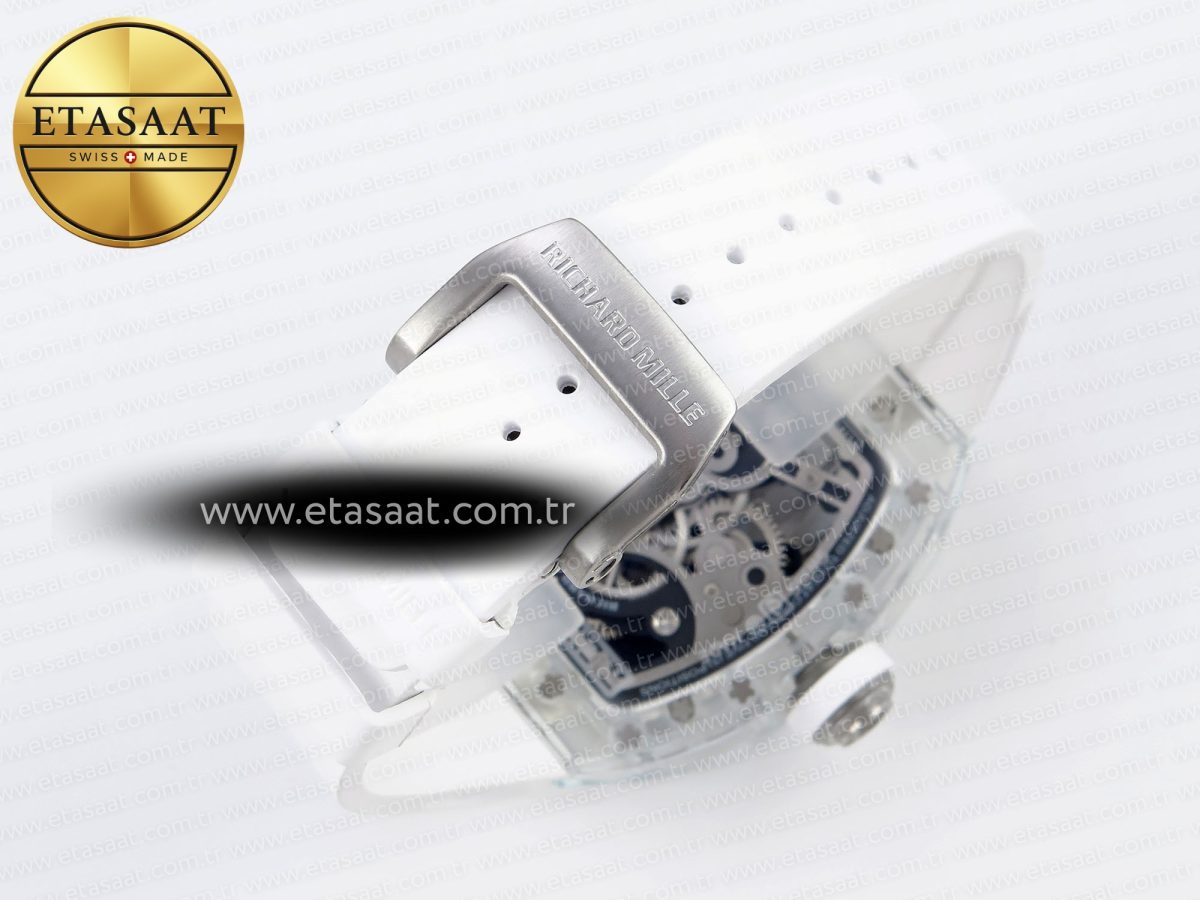 Richard Mille RM026 BEST EDITION PANDA SKELETON DIAL ON RUBBER - Görsel 16