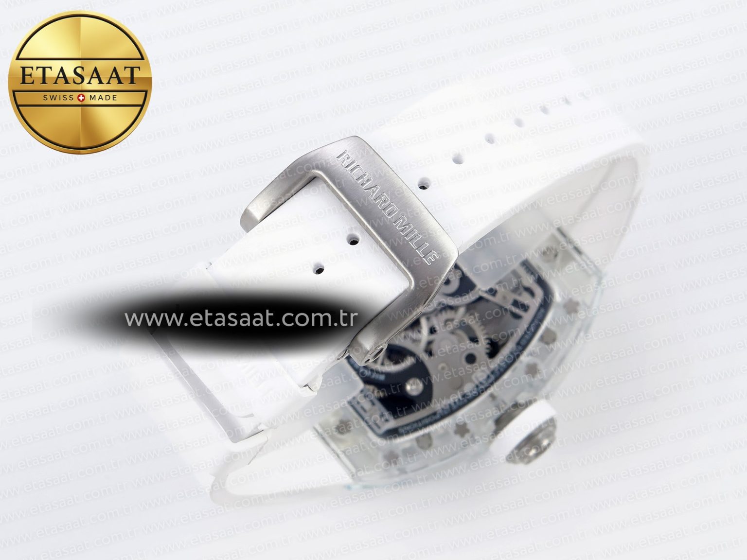 Richard Mille RM026 BEST EDITION PANDA SKELETON DIAL ON RUBBER - Görsel 16