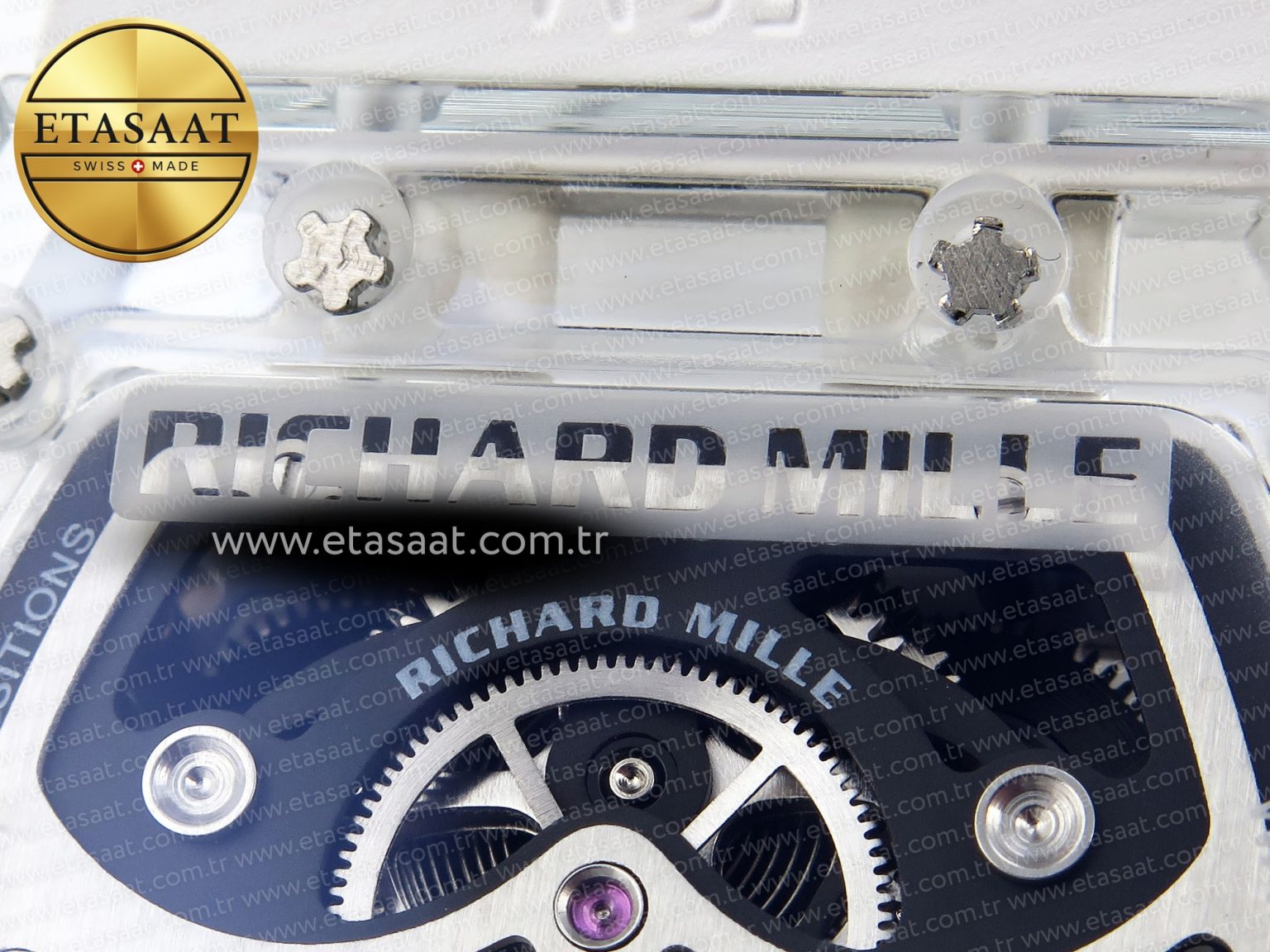 Richard Mille RM026 BEST EDITION PANDA SKELETON DIAL ON RUBBER - Görsel 19