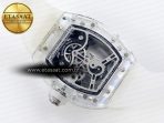 Richard Mille RM026 GREEN PANDA SKELETON DIAL ON TRANSLUCENT RUBBER - Görsel 17