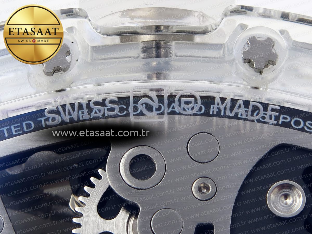 Richard Mille RM026 GREEN PANDA SKELETON DIAL ON TRANSLUCENT RUBBER - Görsel 21