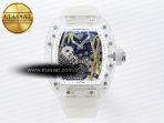 Richard Mille RM026 GREEN PANDA SKELETON DIAL ON TRANSLUCENT RUBBER - Görsel 3