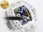 Richard Mille RM026 GREEN PANDA SKELETON DIAL ON TRANSLUCENT RUBBER - Görsel 5