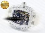 Richard Mille RM026 GREEN PANDA SKELETON DIAL ON TRANSLUCENT RUBBER - Görsel 7