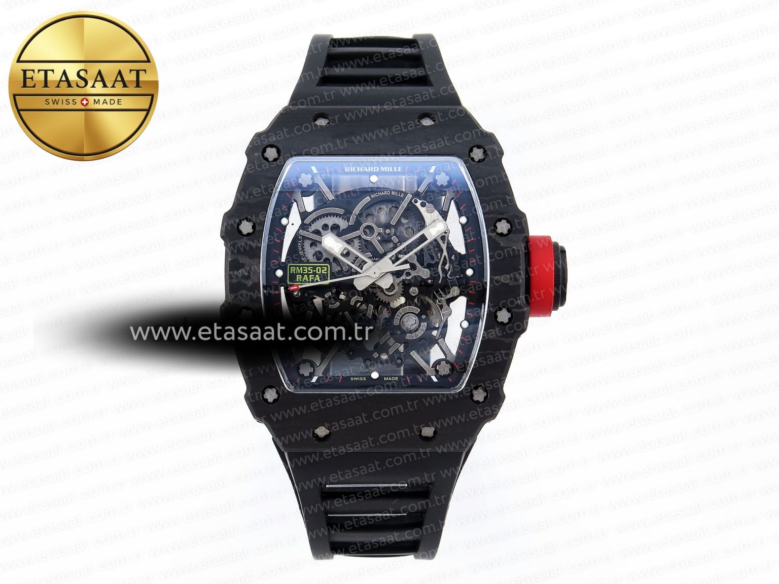Richard Mille RM035 SKELETON DIAL ON BLACK RMUL2 - Görsel 3