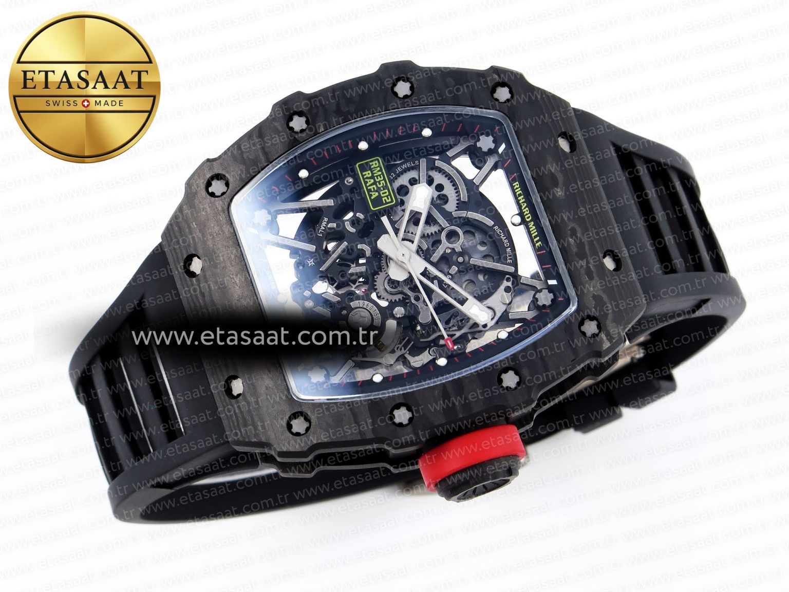 Richard Mille RM035 SKELETON DIAL ON BLACK RMUL2 - Görsel 6