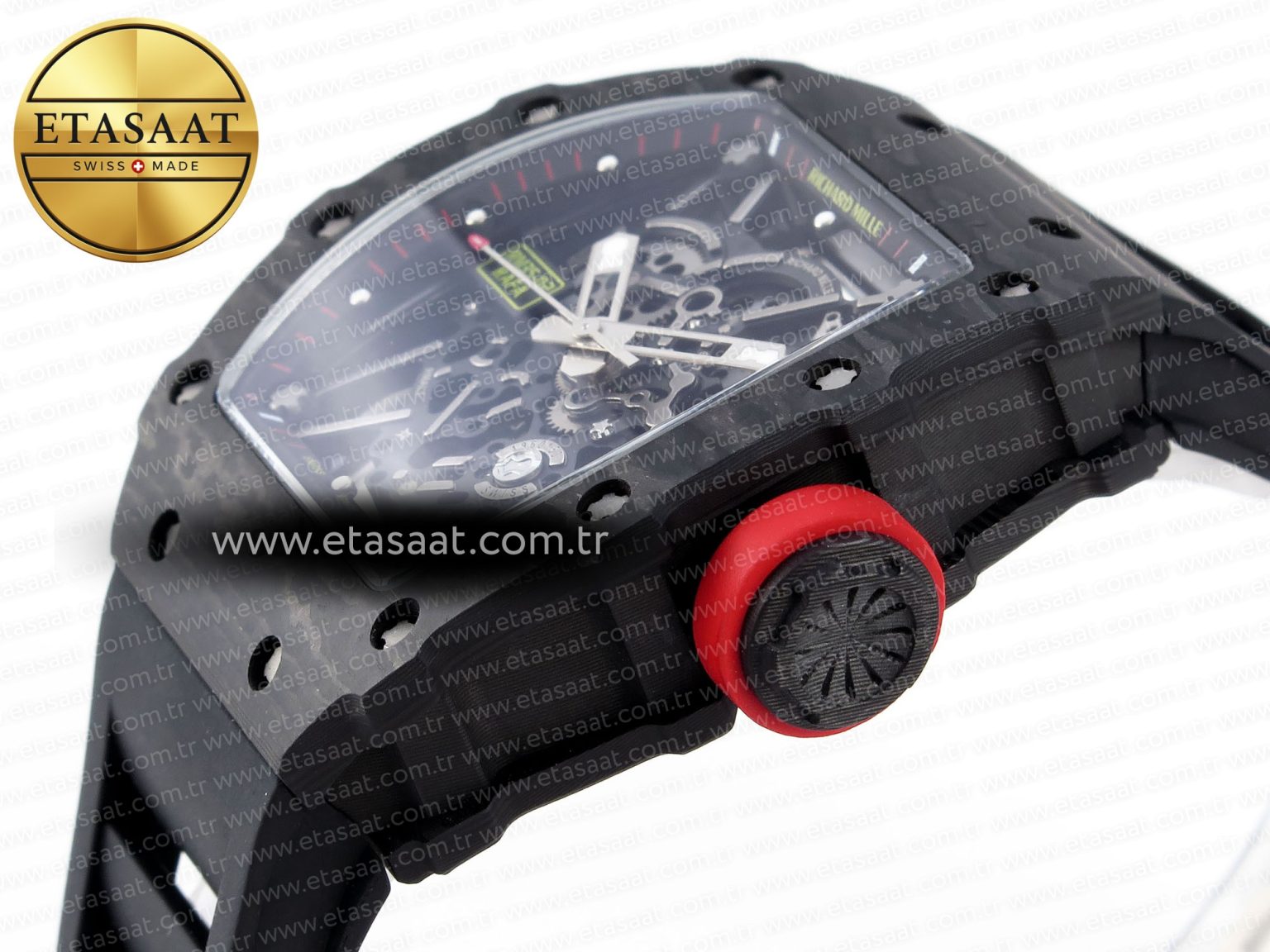 Richard Mille RM035 SKELETON DIAL ON BLACK RMUL2 - Görsel 8