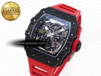 Richard Mille RM035 BLACK CARBON ON RED RMUL2