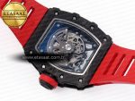 Richard Mille RM035 BLACK CARBON ON RED RMUL2 - Görsel 19