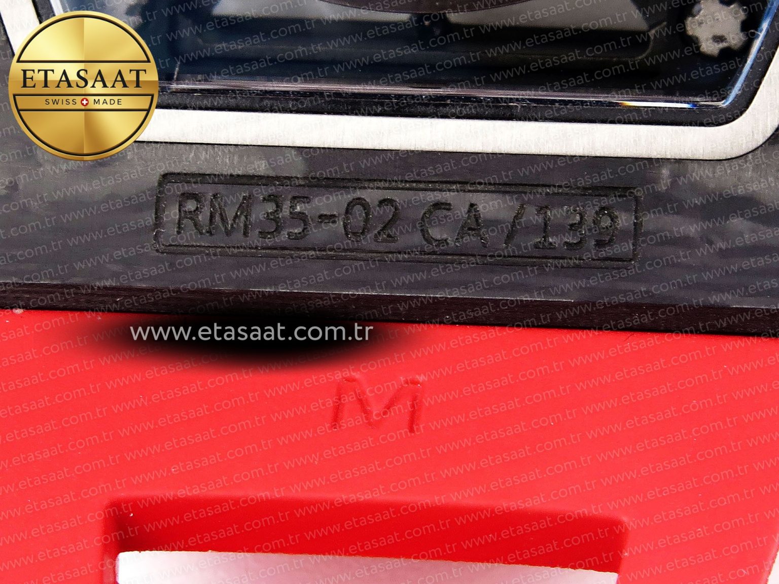 Richard Mille RM035 BLACK CARBON ON RED RMUL2 - Görsel 24