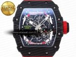 Richard Mille RM035 BLACK CARBON ON RED RMUL2 - Görsel 4