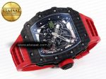 Richard Mille RM035 BLACK CARBON ON RED RMUL2 - Görsel 7