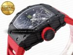 Richard Mille RM035 BLACK CARBON ON RED RMUL2 - Görsel 8