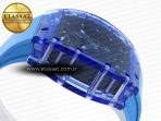 Richard Mille RM035 SKELETON DIAL ON BLUE RUBBER RMUL2 - Görsel 9