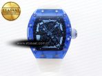 Richard Mille RM035 SKELETON DIAL ON TRANSLUCENT RUBBER RMUL2 - Görsel 3