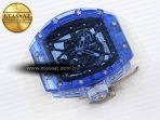 Richard Mille RM035 SKELETON DIAL ON TRANSLUCENT RUBBER RMUL2 - Görsel 6