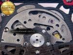 RM035 RED CARBON SONIC BEST EDITION SKELETON DIAL ON RED RUBBER STRAP CLONE RMUL2 - Görsel 22