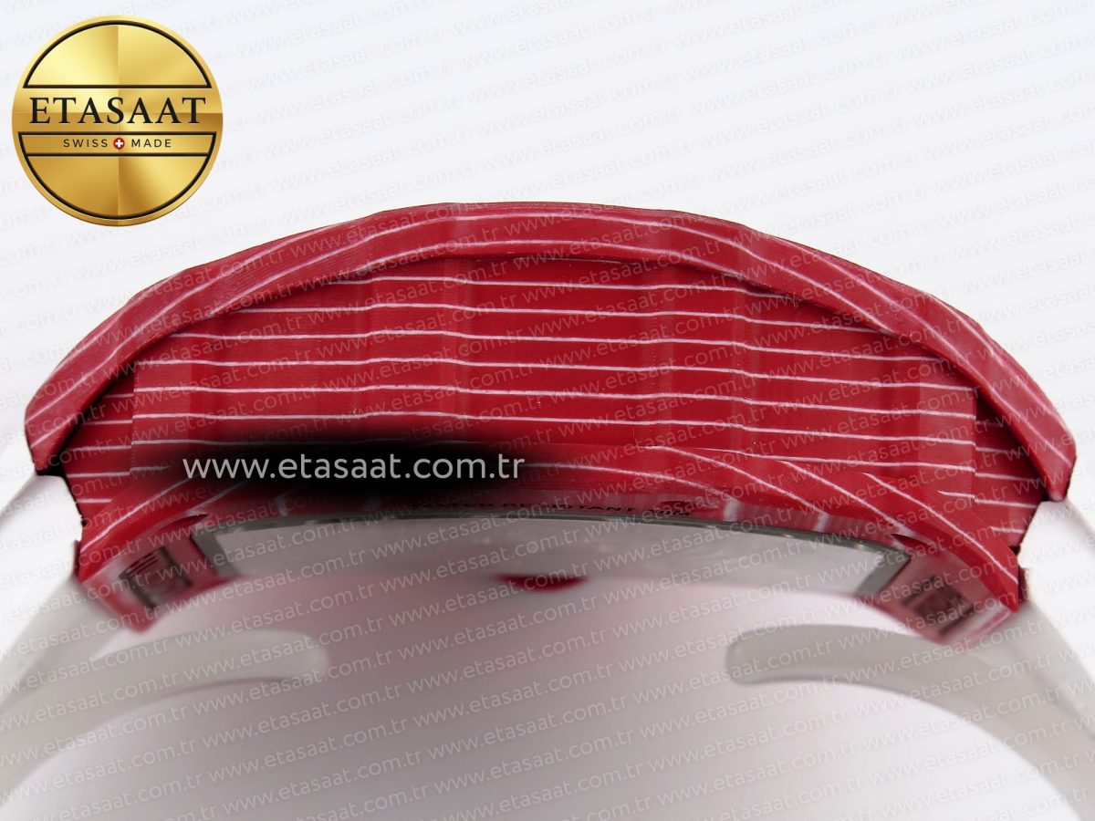 Richard Mille RM035 Red Carbon Skeleton Dial on White RMUL2 - Görsel 15