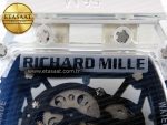 Richard Mille RM035 SKELETON BLUE DIAL ON WHITE RUBBER RMUL2 - Görsel 18