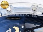Richard Mille RM035 SKELETON BLUE DIAL ON WHITE RUBBER RMUL2 - Görsel 20