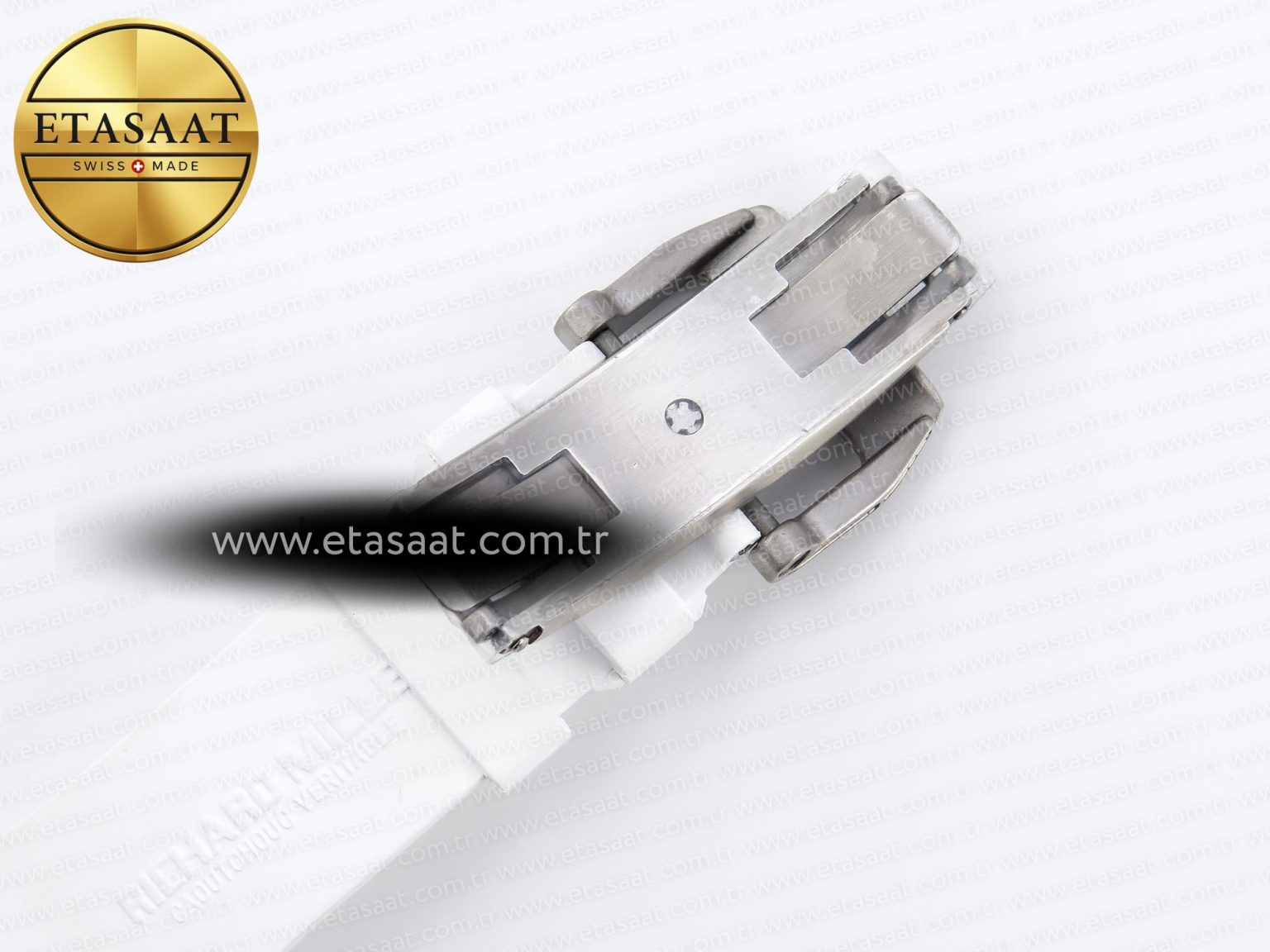 Richard Mille RM035 SKELETON BLUE DIAL ON WHITE RUBBER RMUL2 - Görsel 22