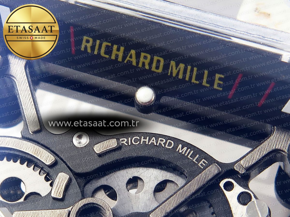 Richard Mille RM035 TRANSPARENT SKELETON DIAL ON BLACK RMUL2 - Görsel 10