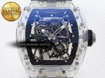 Richard Mille RM035 TRANSPARENT SKELETON DIAL ON BLACK RMUL2 - Görsel 4