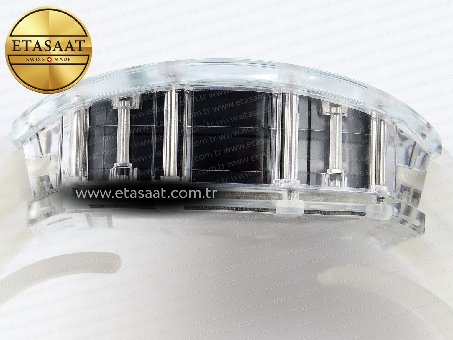 Richard Mille RM035 SKELETON DIAL ON TRANSLUCENT RUBBER RMUL2 - Görsel 11