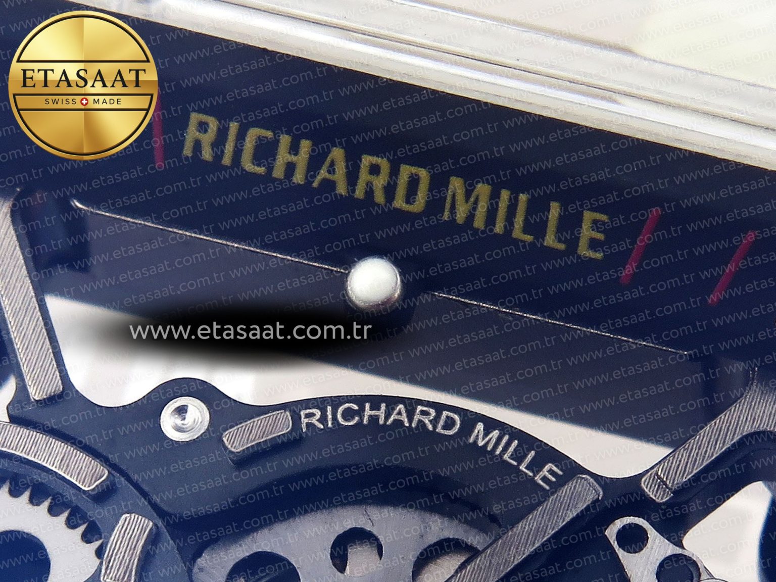 Richard Mille RM035 SKELETON DIAL ON TRANSLUCENT RUBBER RMUL2 - Görsel 13