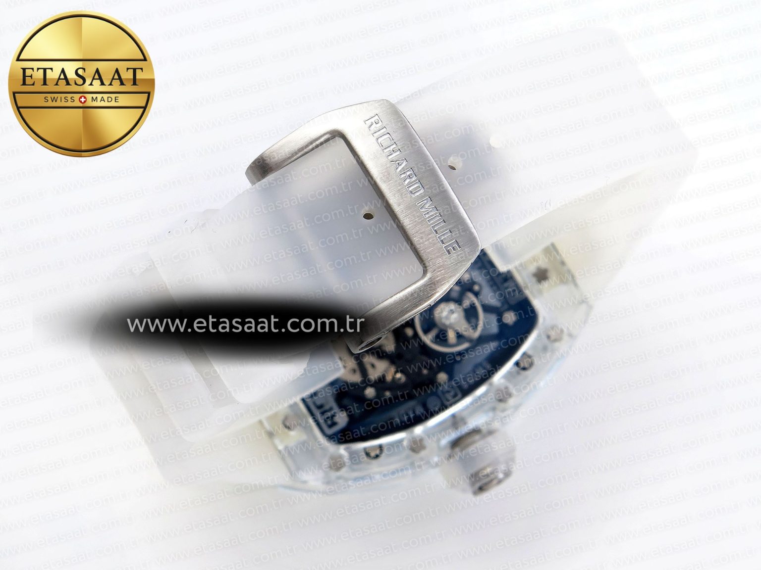 Richard Mille RM035 SKELETON DIAL ON TRANSLUCENT RUBBER RMUL2 - Görsel 15