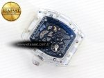 Richard Mille RM035 SKELETON DIAL ON TRANSLUCENT RUBBER RMUL2 - Görsel 16