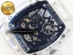 Richard Mille RM035 SKELETON DIAL ON TRANSLUCENT RUBBER RMUL2 - Görsel 17