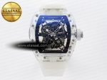 Richard Mille RM035 SKELETON DIAL ON TRANSLUCENT RUBBER RMUL2 - Görsel 3
