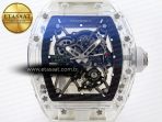Richard Mille RM035 SKELETON DIAL ON TRANSLUCENT RUBBER RMUL2 - Görsel 4