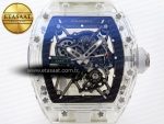 Richard Mille RM035 SKELETON DIAL ON TRANSLUCENT RUBBER RMUL2 - Görsel 4